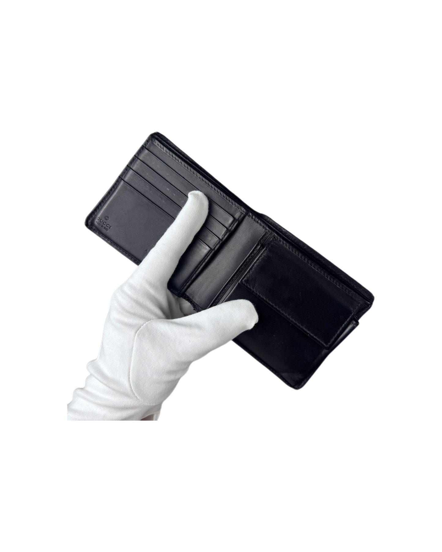 Gucci GG-Monogram Leather Wallet