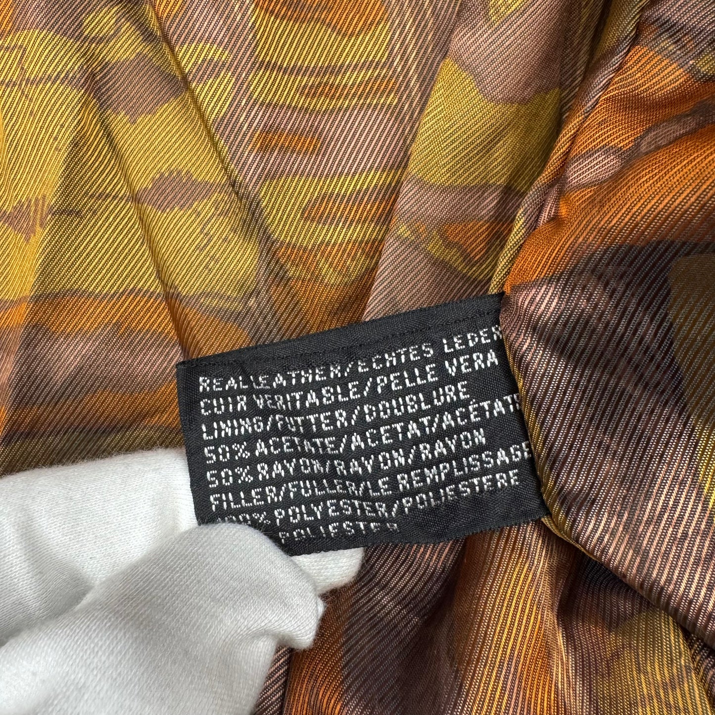 Vintage Leather Jacket Brown Soft Aged Leather (M)
