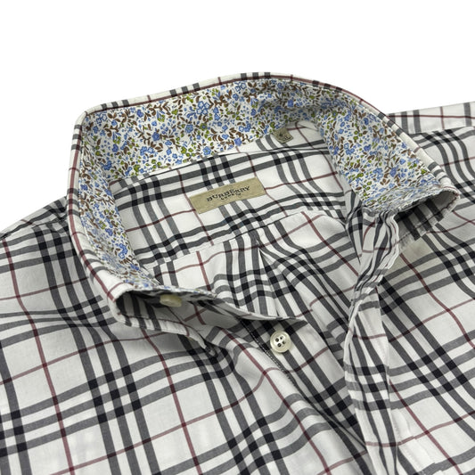 Burberry Nova Check Button-Up Shirt (XXL)