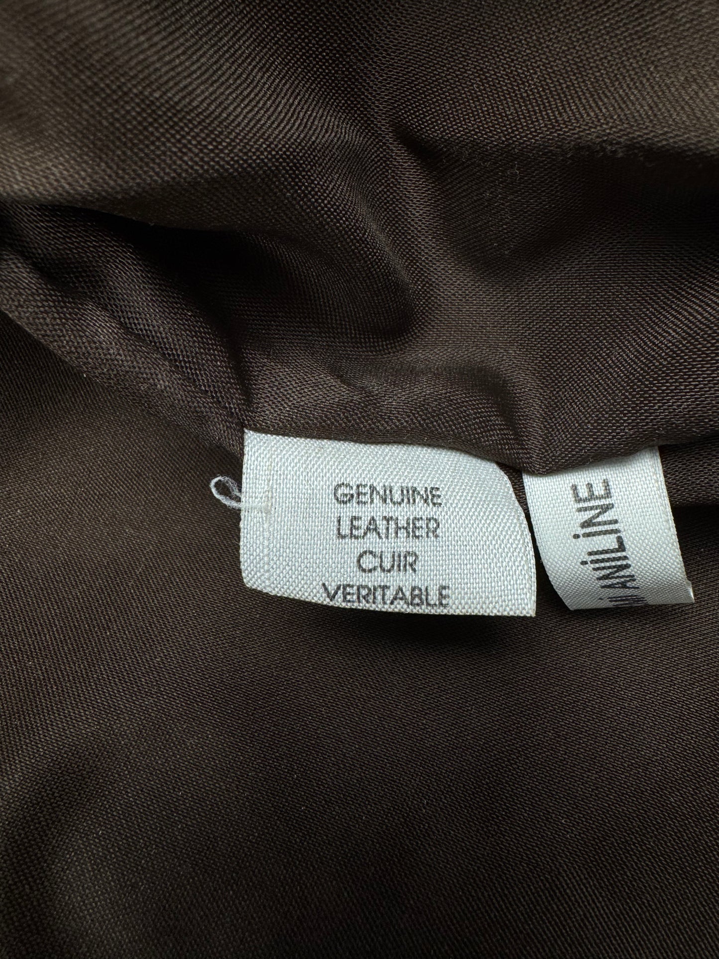 The Pilot Shearling Leather Bomber Jacket (L)