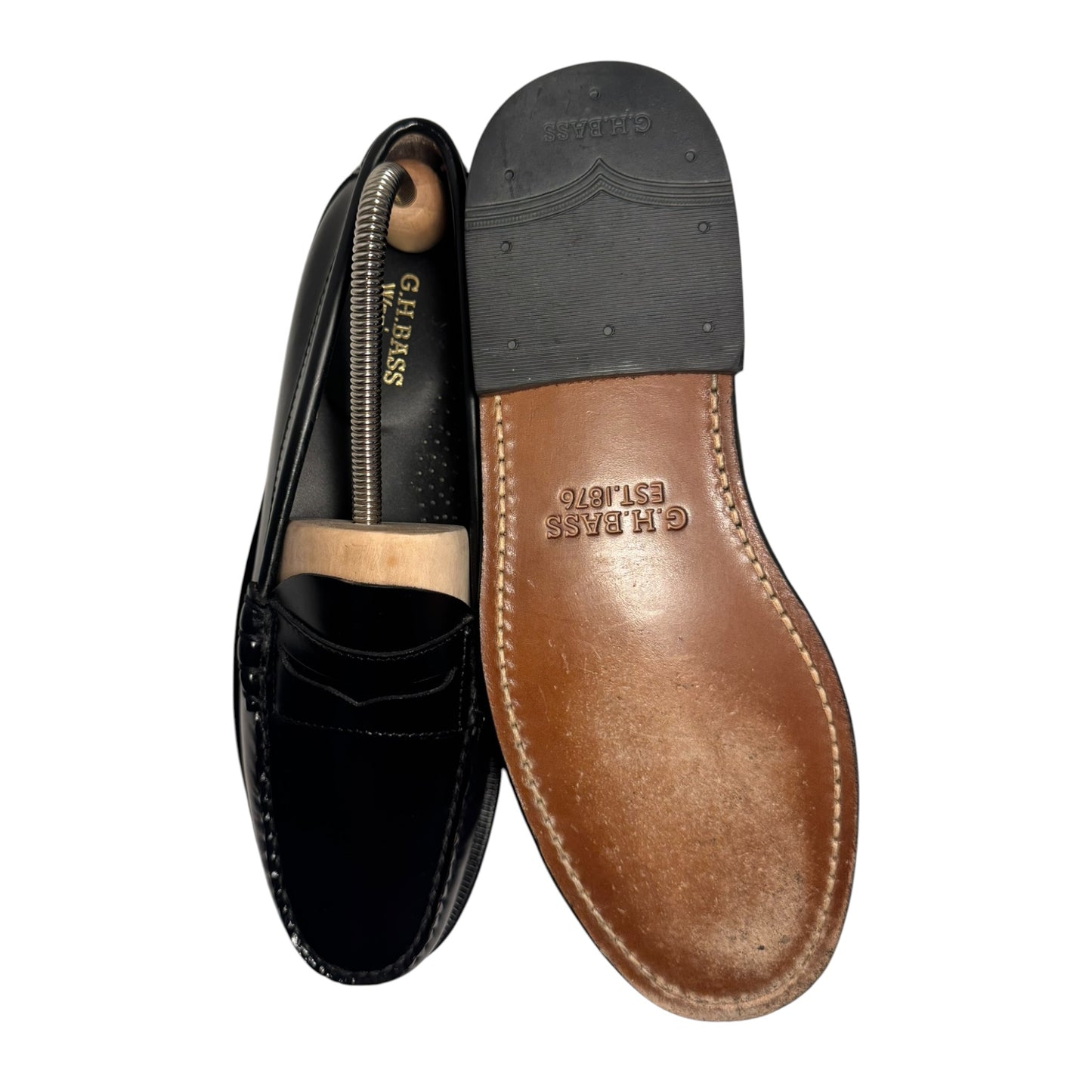 G.H. Bass & Co Weejuns Penny Loafer Black (41)