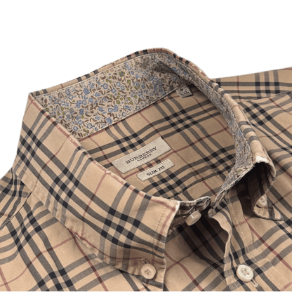 Burberry Nova Check Shirt - Beige (XXL)
