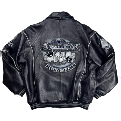 Avirex Hi-Rollers Aviator Leather Jacket (XXL)
