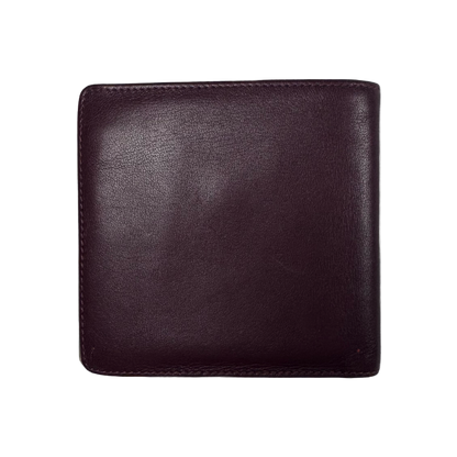 Cartier Bordeaux Leather Wallet