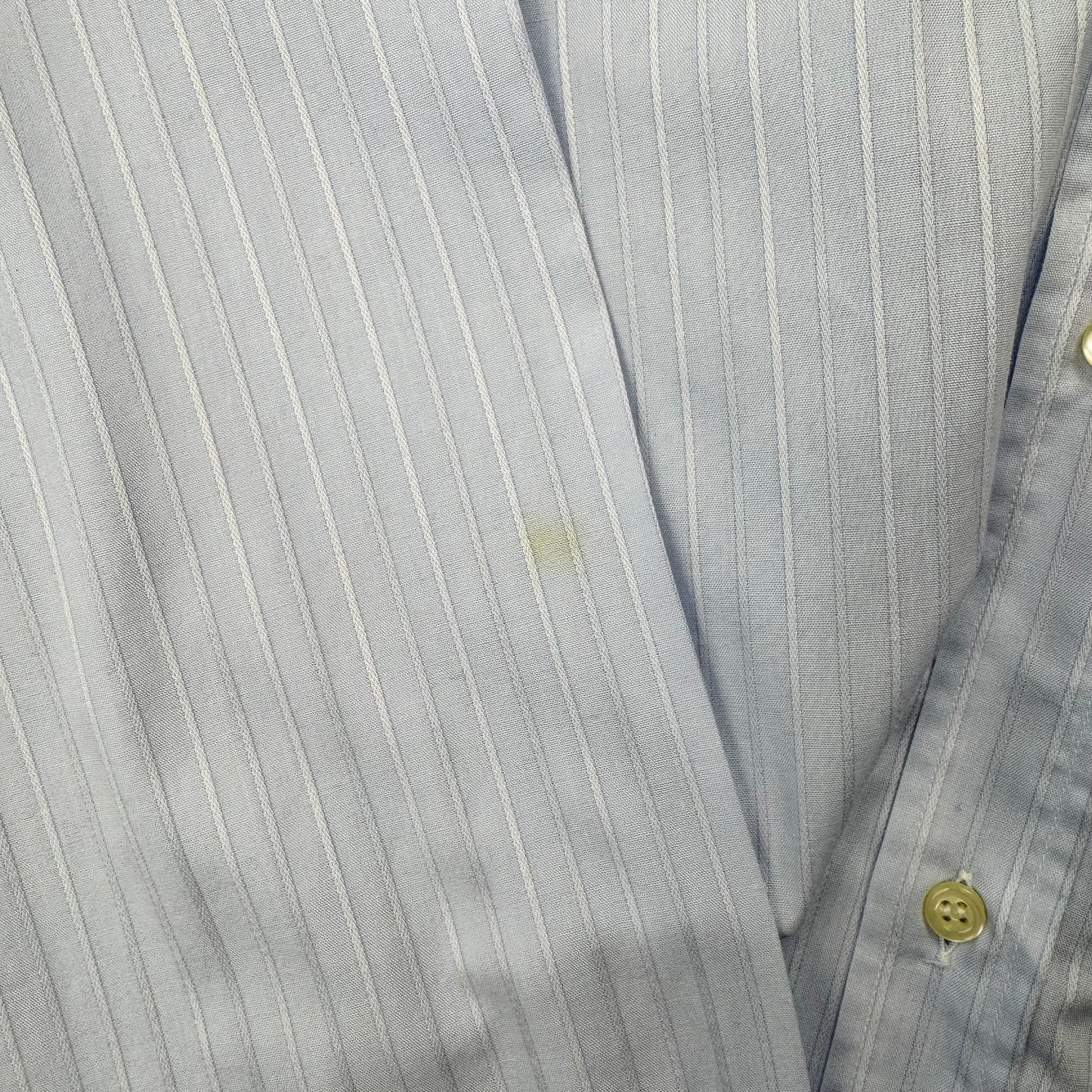 Valentino Striped Shirt Light Blue Fine Cotton (L)