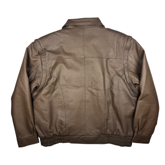 Vintage Smooth City 2-in-1 Nappa Leather Jacket (XL)