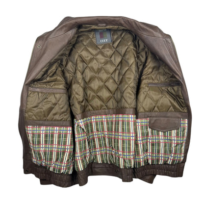 Vintage Smooth City 2-in-1 Nappa Leather Jacket (XL)