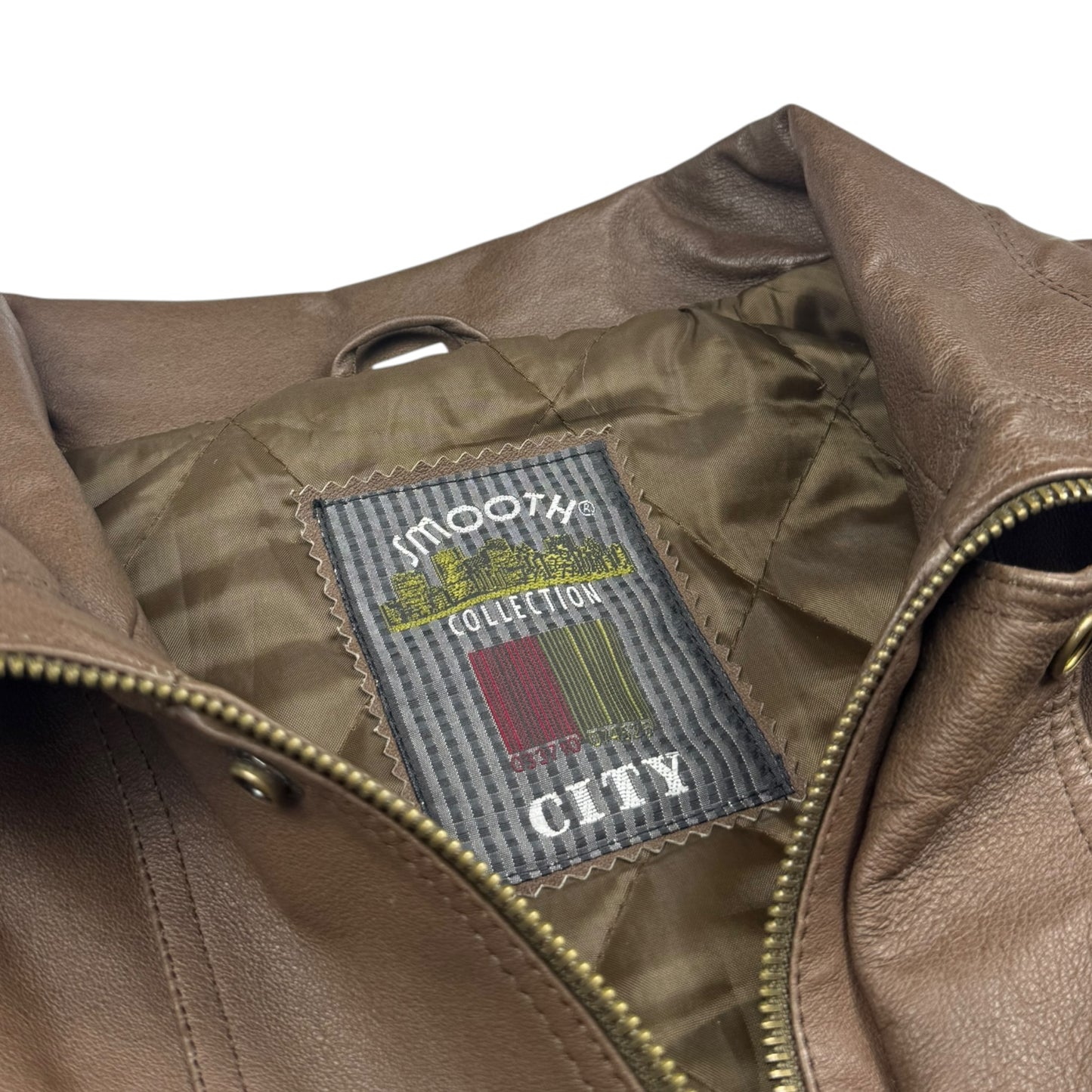 Vintage Smooth City 2-in-1 Nappa Leather Jacket (XL)