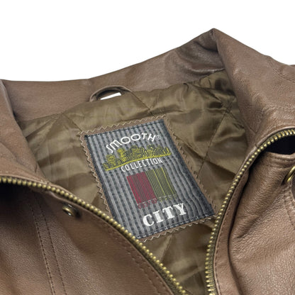 Vintage Smooth City 2-in-1 Nappa Leather Jacket (XL)