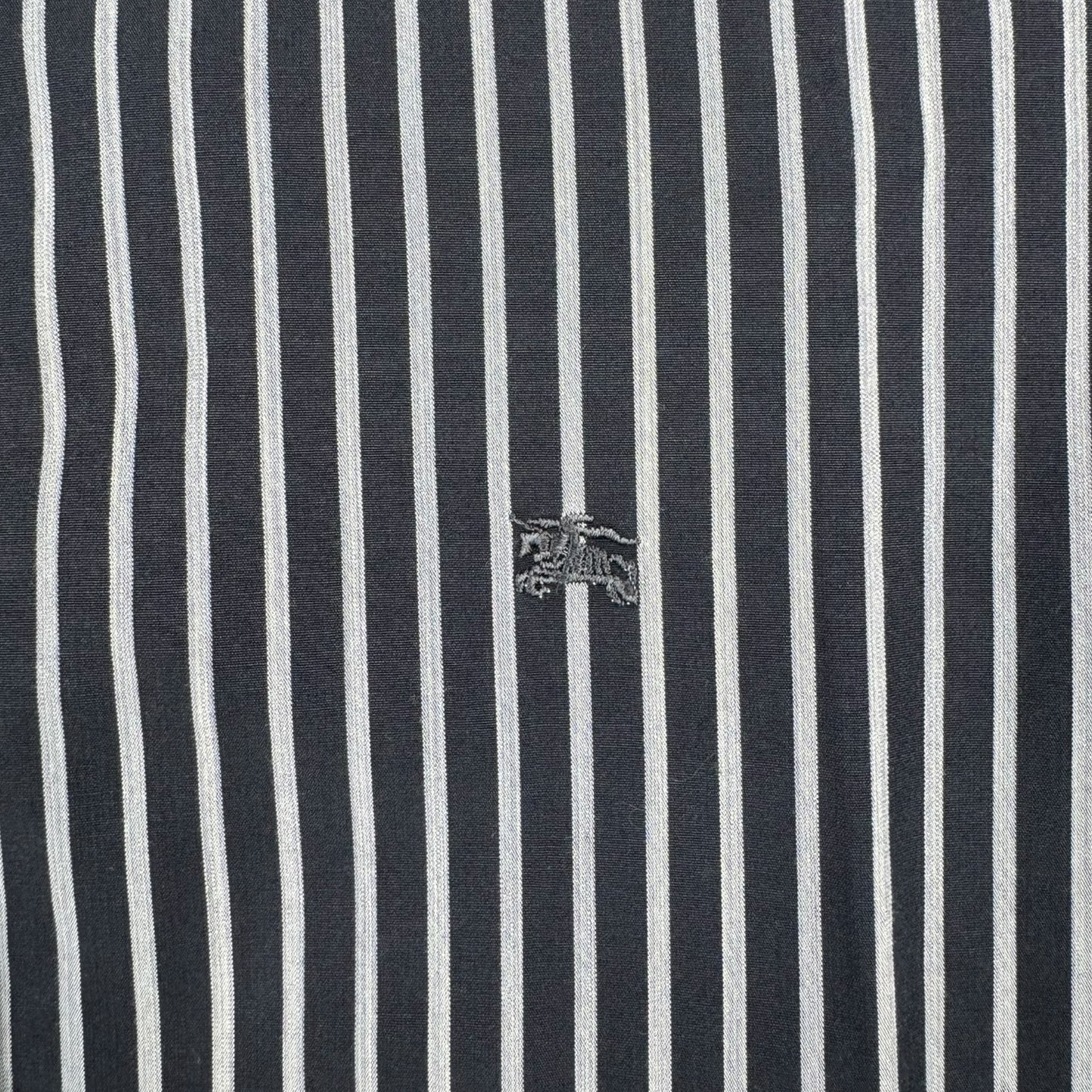 Burberry Striped Shirt Black & White (M)