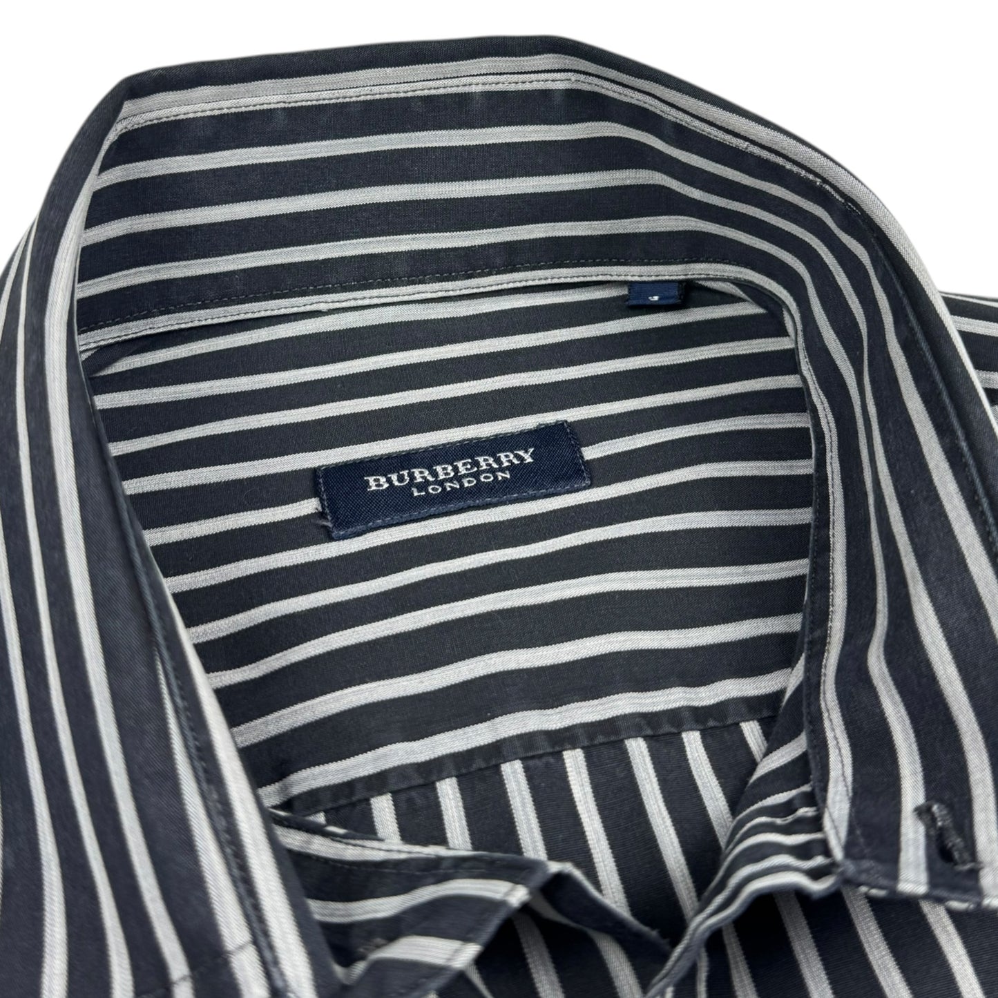 Burberry Striped Shirt Black & White (M)