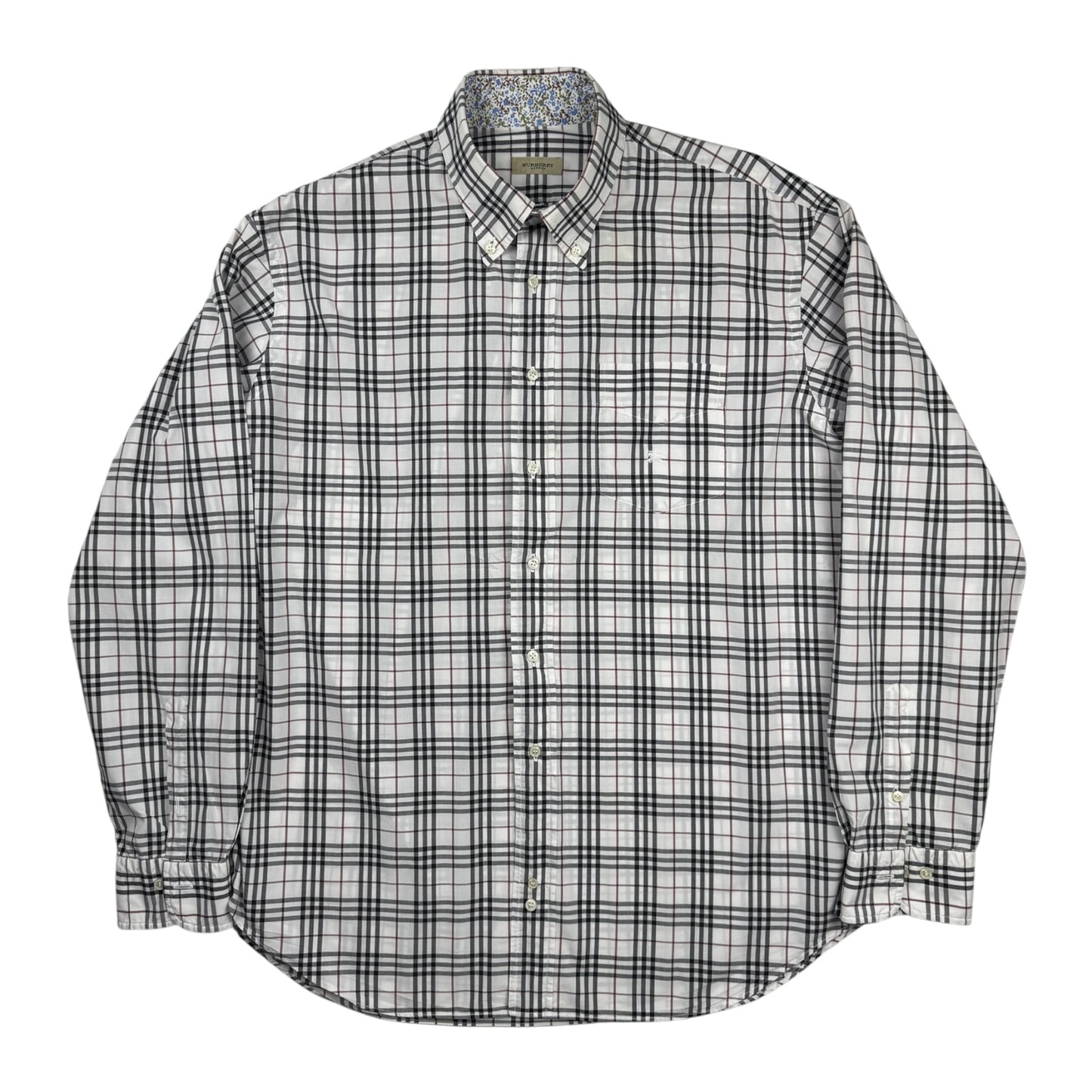 Burberry Nova Check Button-Up Shirt (XXL)