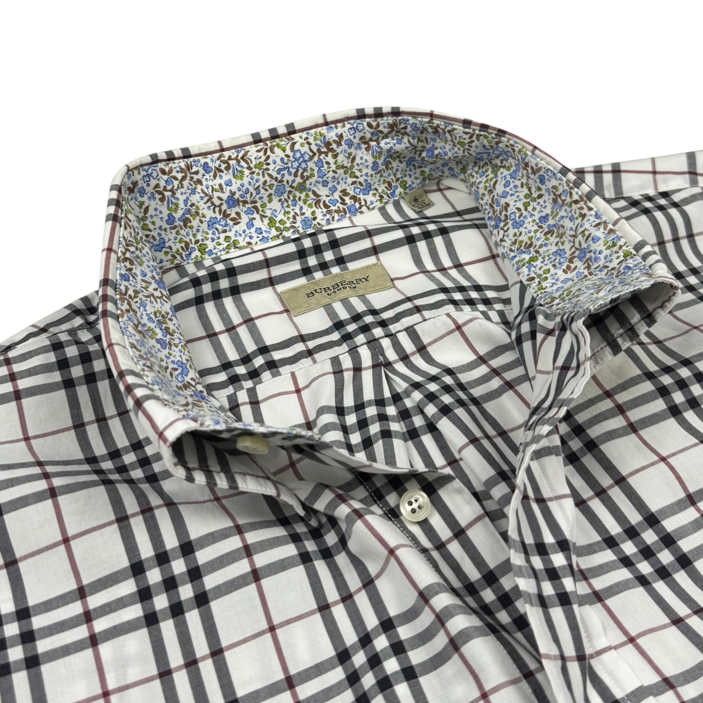 Burberry Nova Check Button-Up Shirt (XXL)