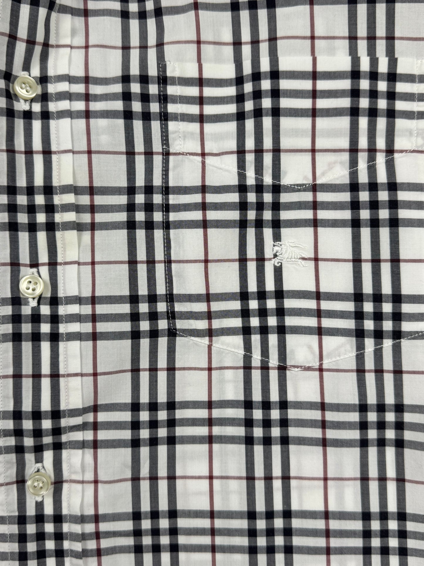 Burberry Nova Check Button-Up Shirt (XXL)