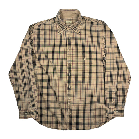 Burberry Nova Check Button-Up Shirt (XL)