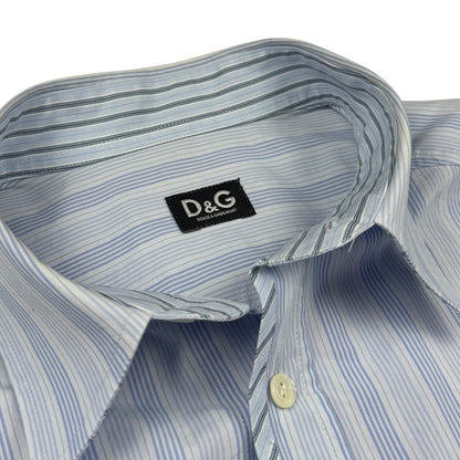 Dolce & Gabbana Striped Cotton Shirt (M)