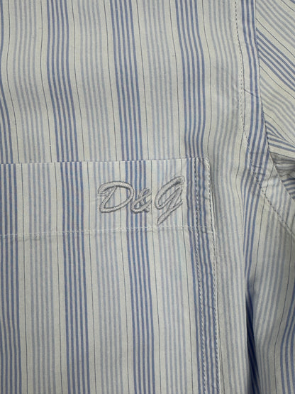 Dolce & Gabbana Striped Cotton Shirt (M)