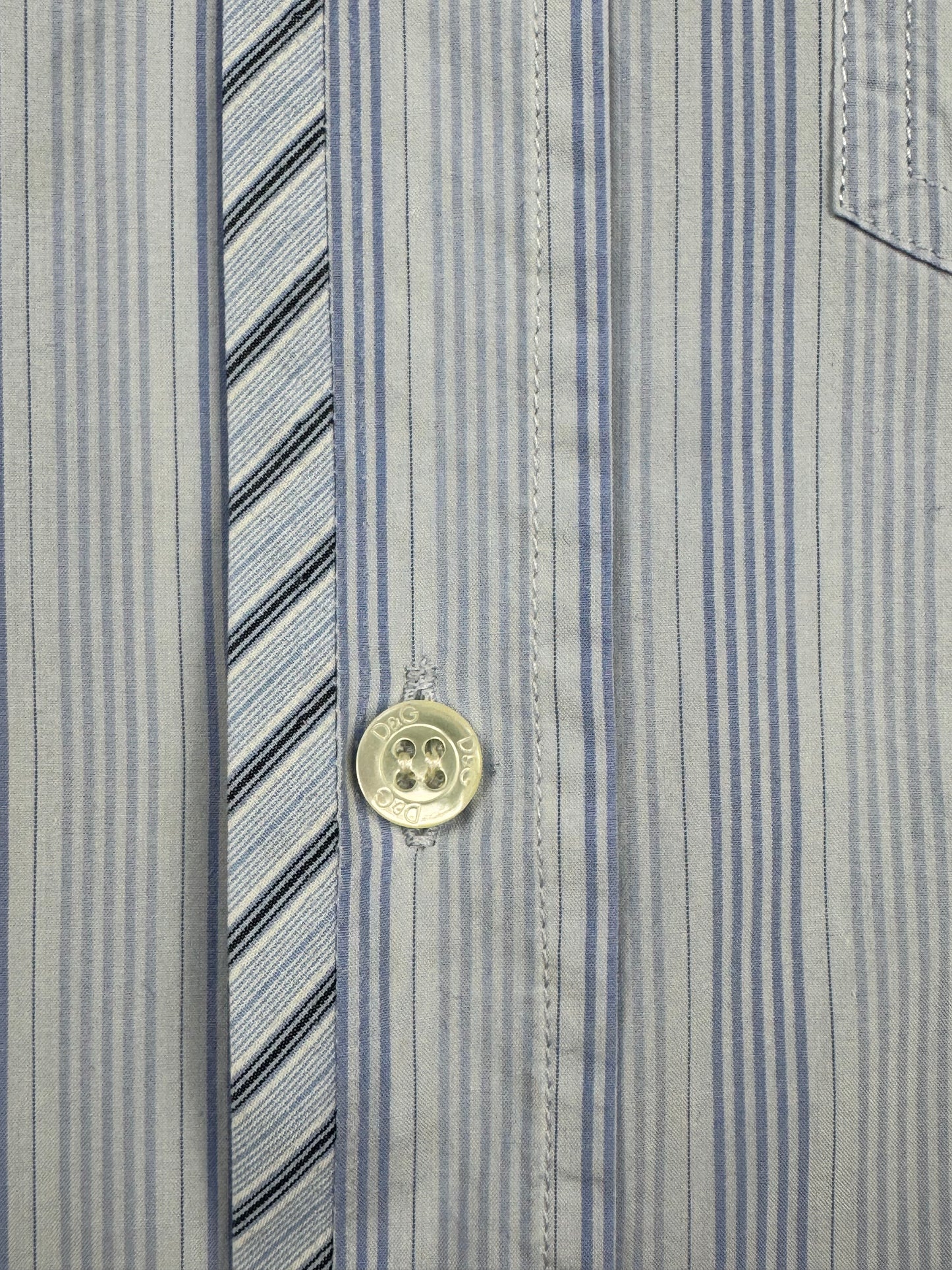 Dolce & Gabbana Striped Cotton Shirt (M)