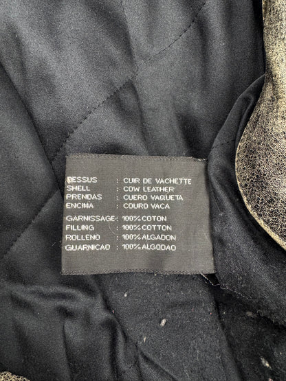 Chevignon Patina Flying Leather Jacket (S)