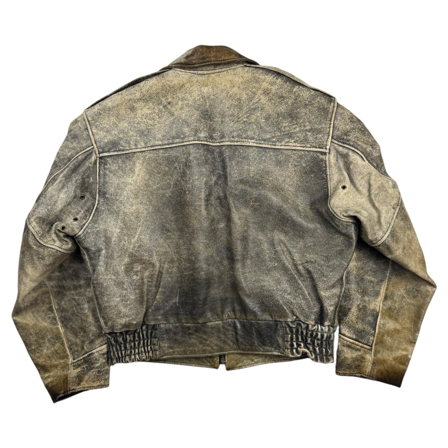 Chevignon Patina Flying Leather Jacket (S)