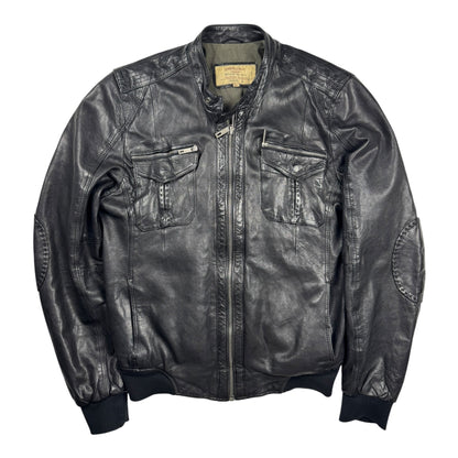 Chevignon Racer Leather Jacket (L)