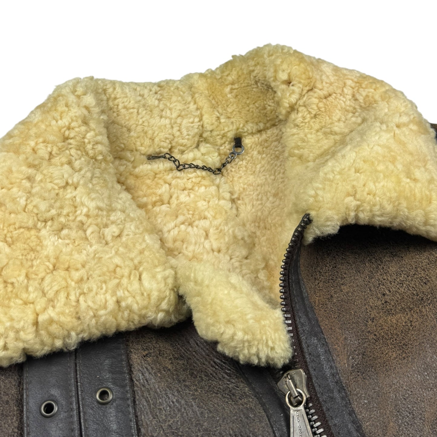 Chevignon Shearling Aviator Jacket (XL)