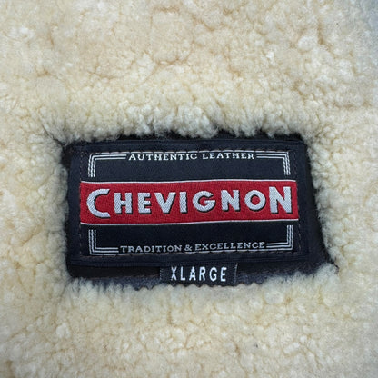 Chevignon Shearling Aviator Jacket (XL)