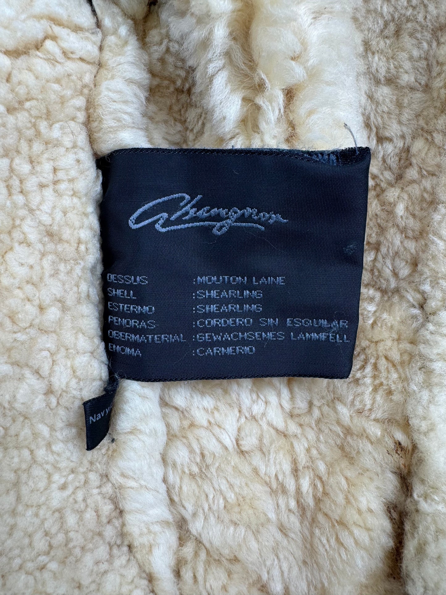 Chevignon Shearling Aviator Jacket (XL)
