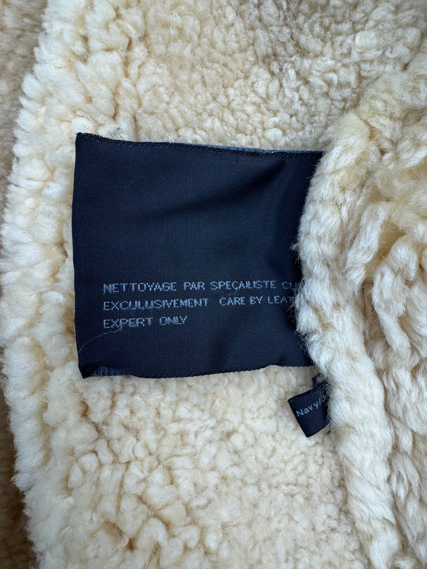 Chevignon Shearling Aviator Jacket (XL)