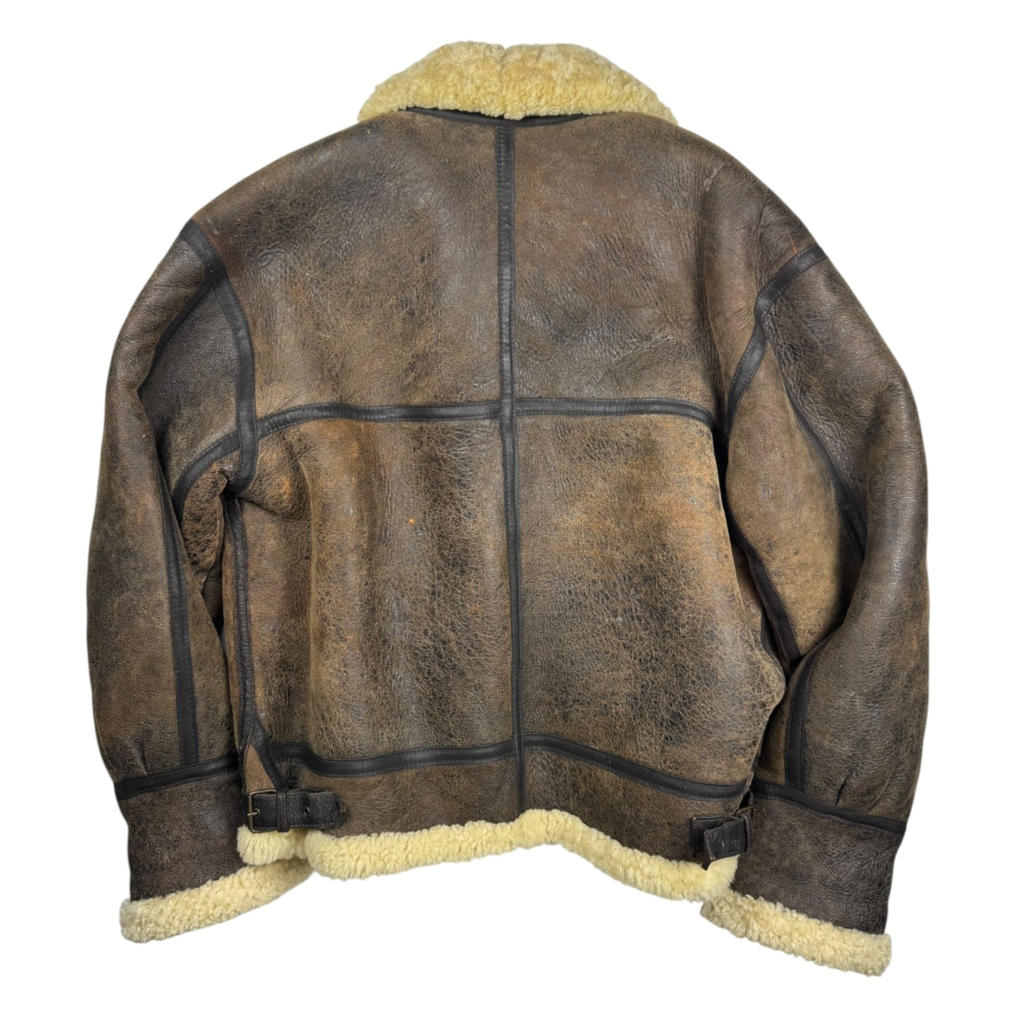 Chevignon Shearling Aviator Jacket (XL)